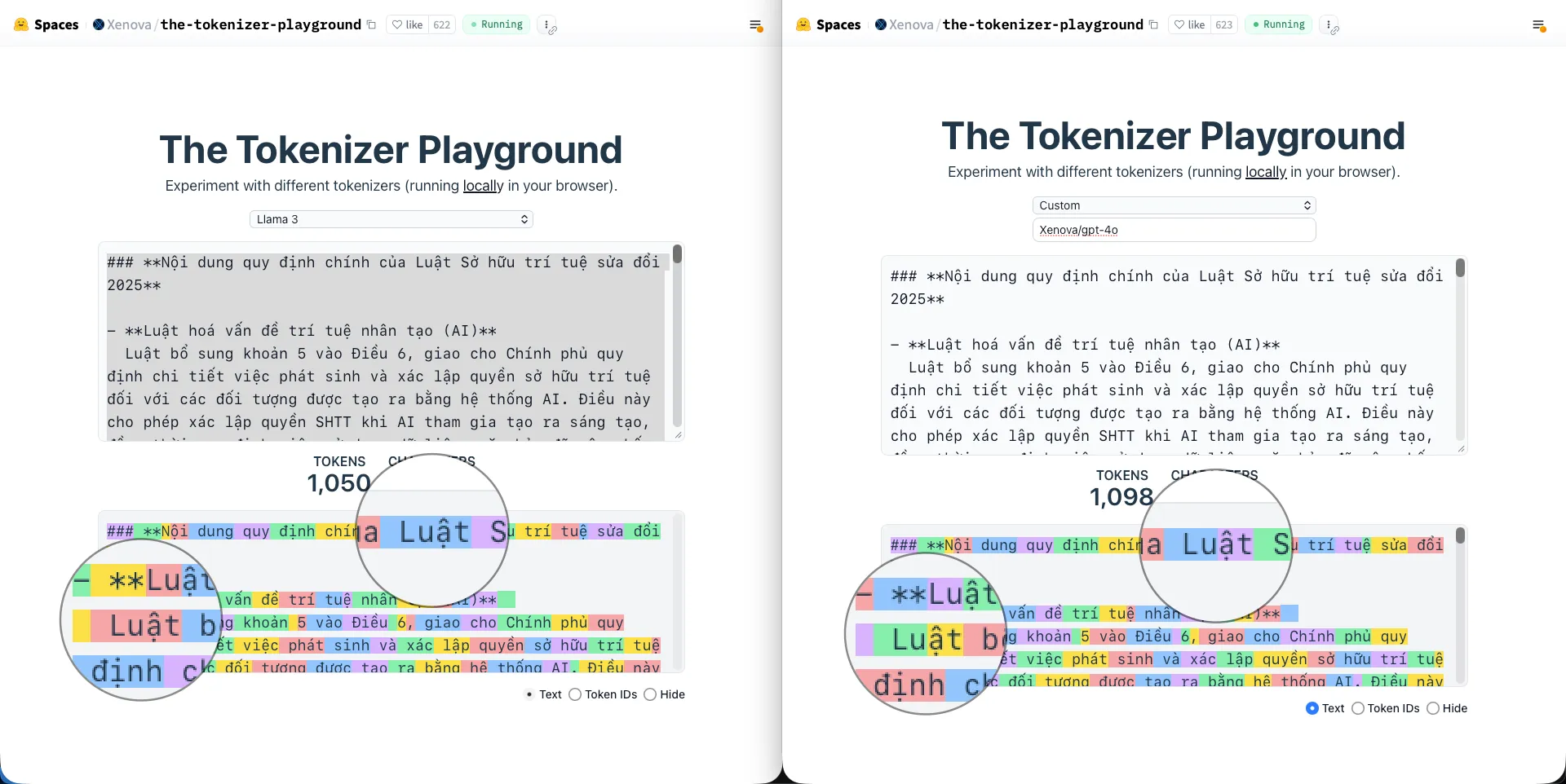 Tokenizer Detail Zoom