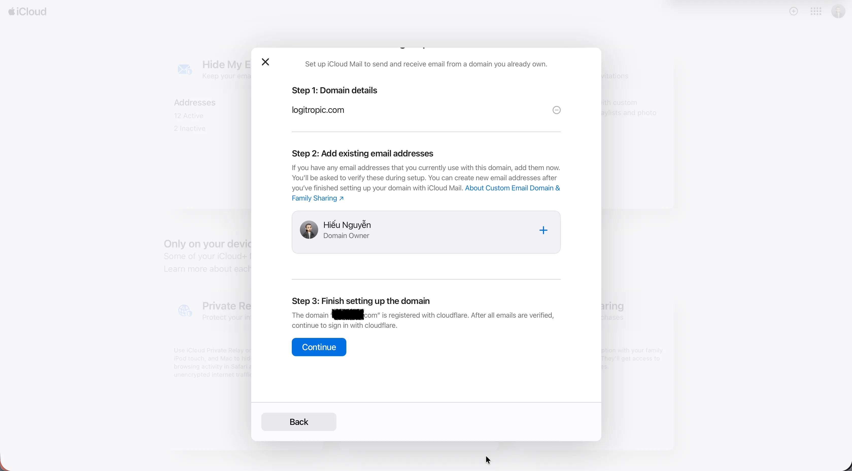 Xác nhận email tồn tại